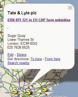 Top EU CAP farm subsidy in the UK: $700 million